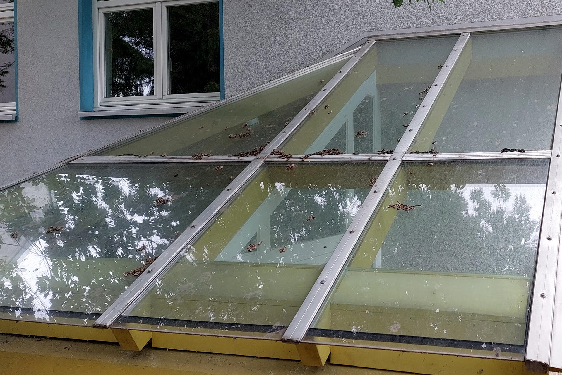 HOCH3 Gebäudemanagement Hannover Döhren, Unsere Leistungen (B2B), Glas- und Fensterreinigung