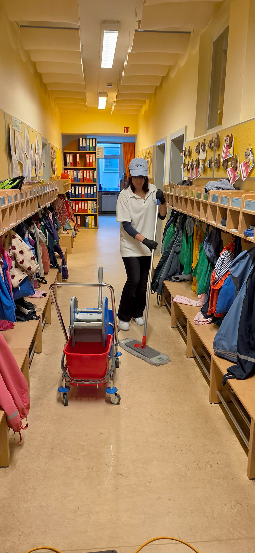 HOCH3 Gebäudemanagement Hannover Döhren, Unsere Leistungen (B2B), Kindergarten- und Kitareinigung