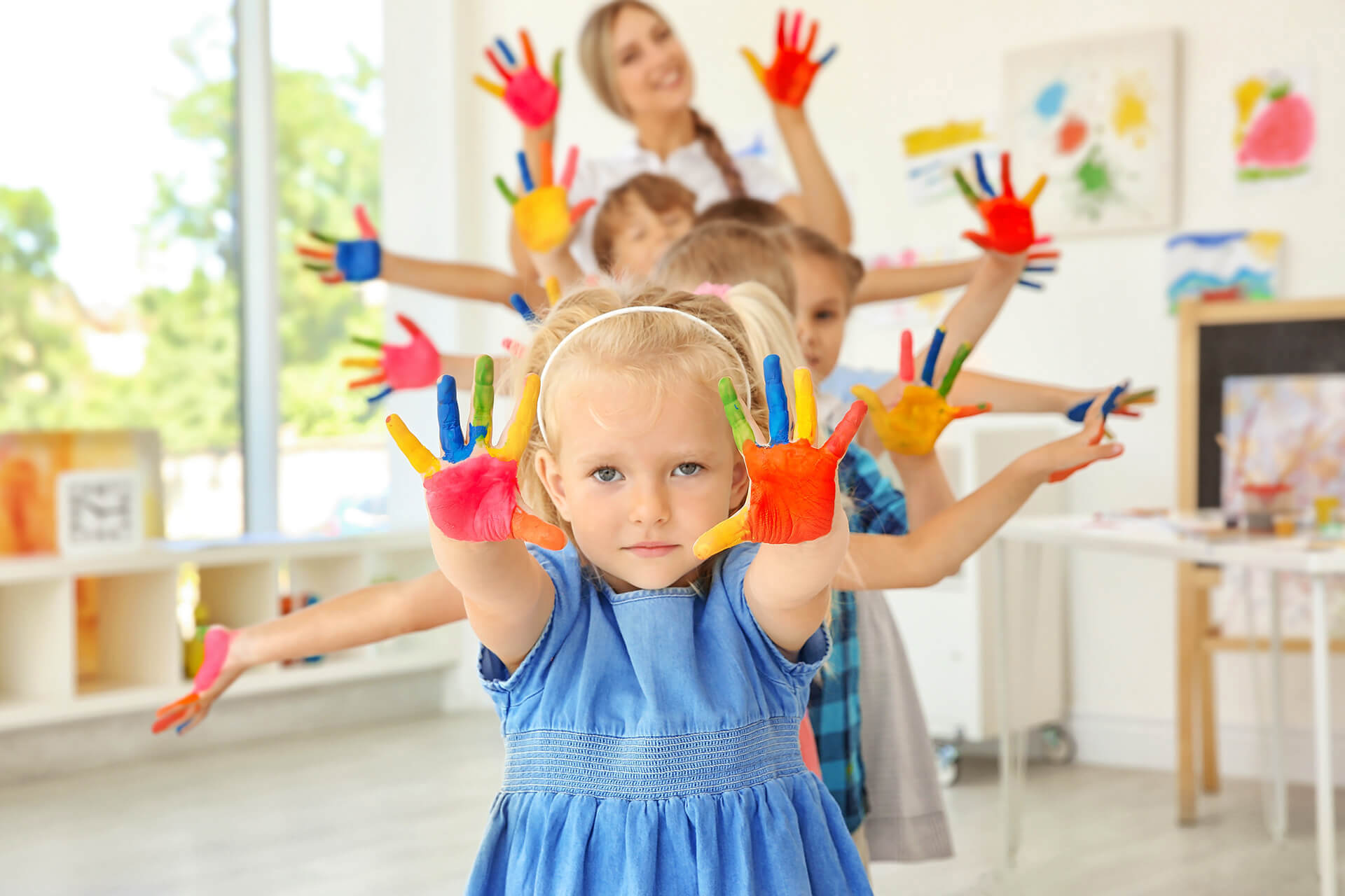 HOCH3 Gebäudemanagement Hannover Döhren, Unsere Leistungen (B2B), Kindergarten- und Kitareinigung