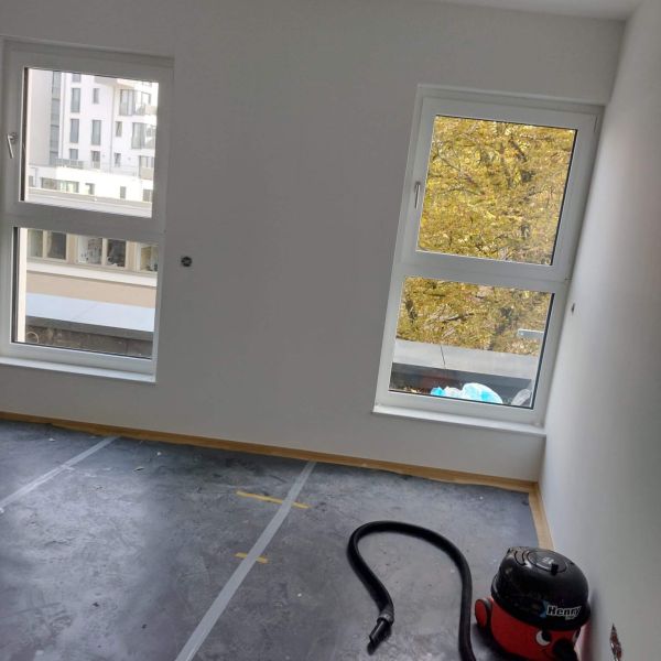 HOCH3 Gebäudemanagement Hannover Döhren, Unsere Leistungen (B2B), Baureinigung und Bauendreinigung
